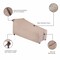 Modern Leisure Monterey Patio Day Chaise Lounge Cover, 66 in. L x 35.5 in. W x 33 in. H, Beige 2909 - alternate 3